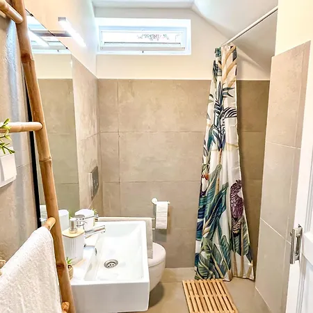 홈스테이 The Luzia House - 4br - Ac, Large Kitchen, Living Room, Free Parking, Gardens, Terraces, Sun Exposure Day - Coliving 푼샬